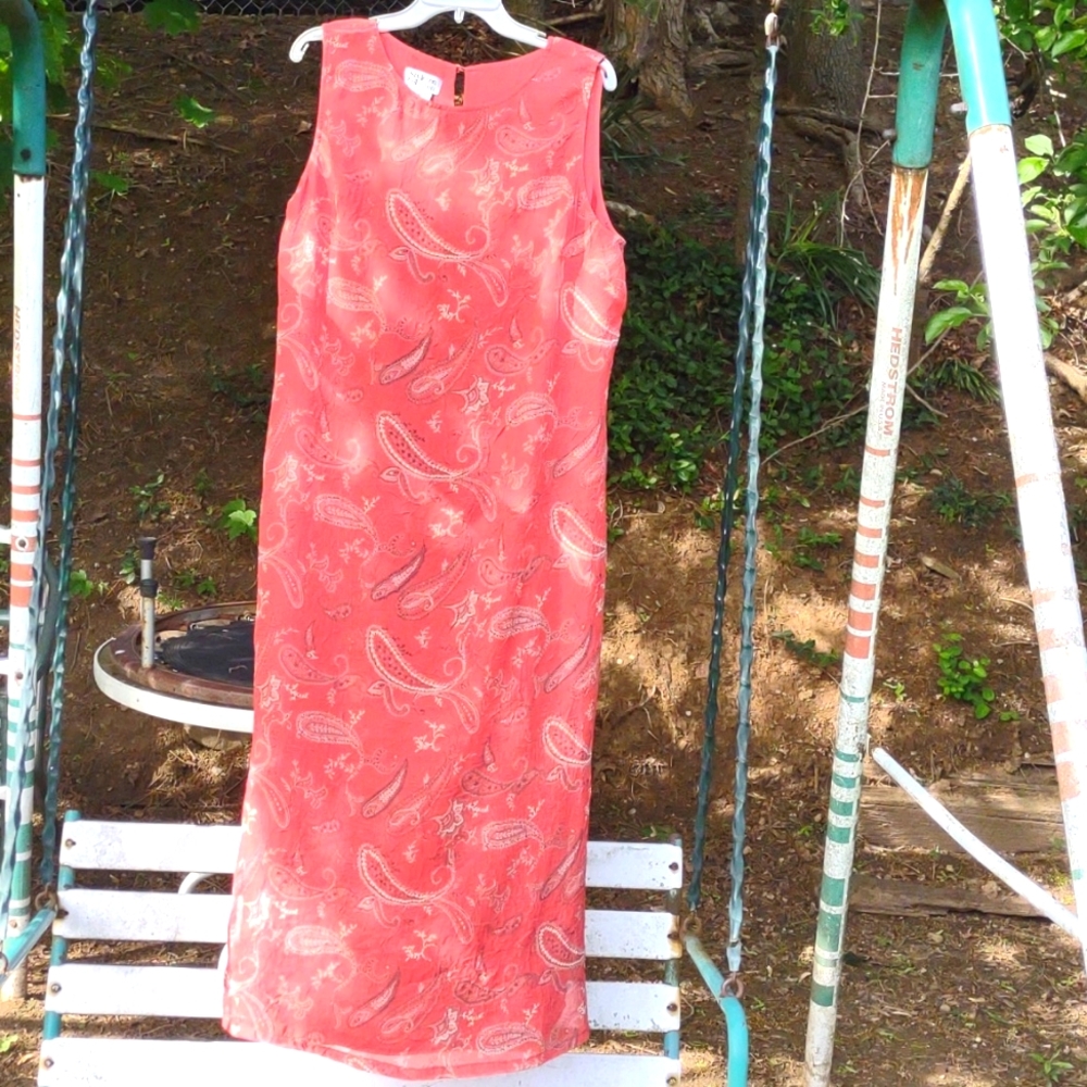 Ladies Sleeveless Long Dress